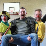 clownsduo Josie&Lukas Johnny De Mol Foto: rtl 4 syndroom